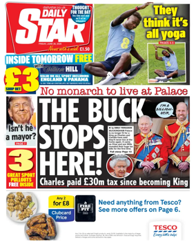 Cover of Daily Star