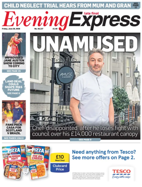 Cover of Evening Express
