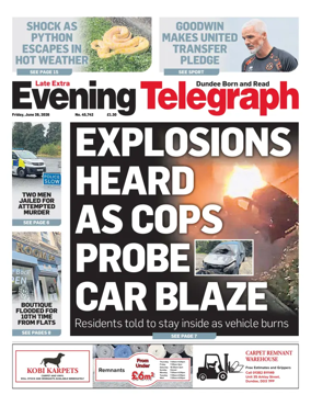 Cover of Evening Telegraph (First Edition)