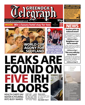 Cover of Greenock Telegraph