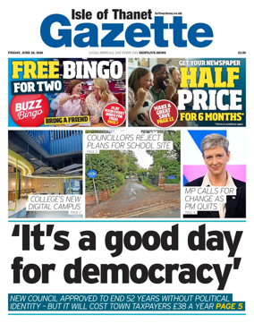 Cover of Isle of Thanet Gazette
