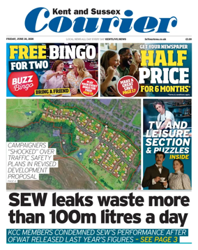 Cover of Kent & Sussex Courier