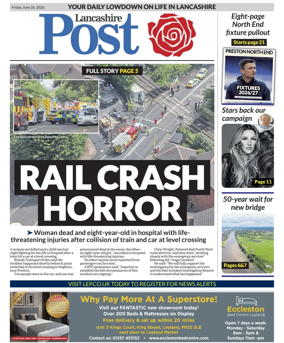 Cover of Lancashire Evening Post