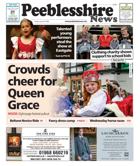Cover of Peebleshire News