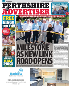 Cover of Perthshire Advertiser