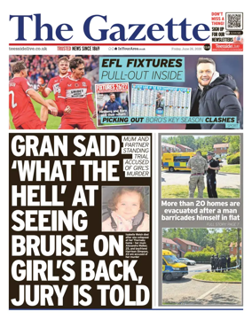 Cover of Teesside Evening Gazette