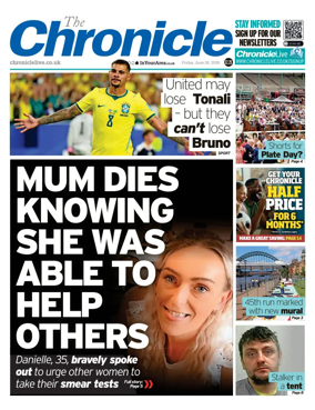 Cover of The Chronicle (South Tyneside and Durham)