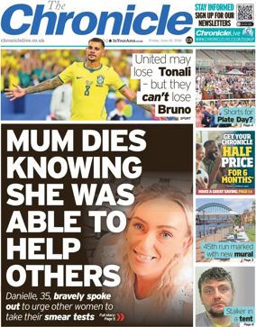 Cover of The Chronicle (UK)