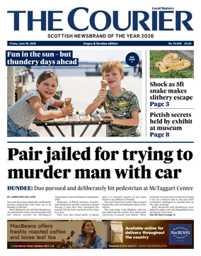 Cover of The Courier & Advertiser (Angus and Dundee)