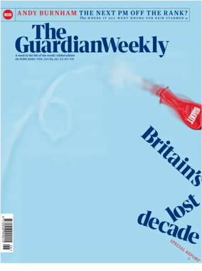 Cover of The Guardian Weekly