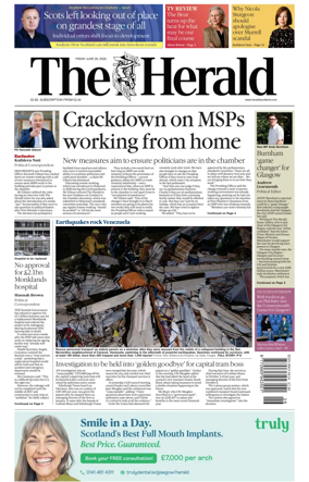 Cover of The Herald (Scotland)