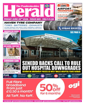 Cover of The Pembrokeshire Herald