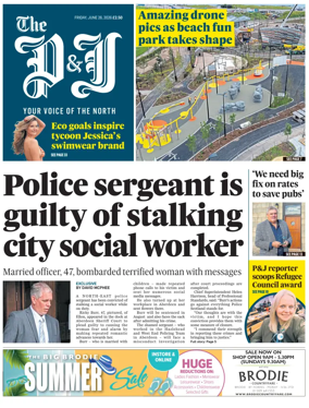 Cover of The Press and Journal (Aberdeen and Aberdeenshire)