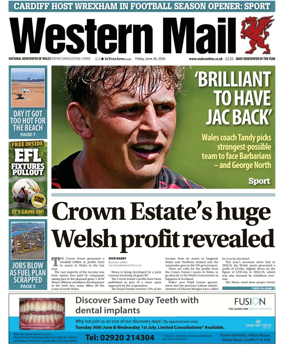Cover of Western Mail