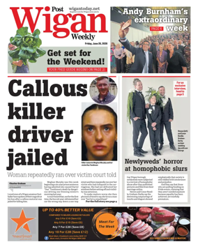 Cover of Wigan Evening Post