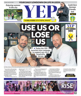 Cover of Yorkshire Evening Post