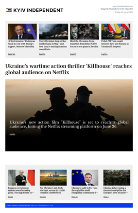 Cover of The Kyiv Independent