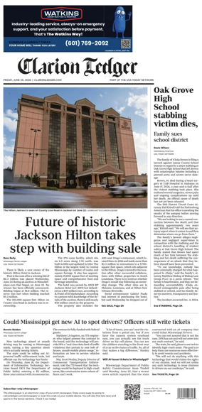 Cover of Clarion Ledger