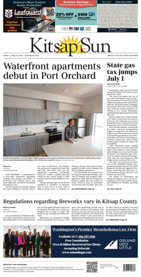 Cover of Kitsap Sun
