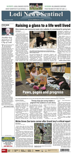 Cover of Lodi News-Sentinel