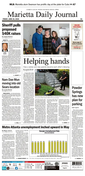 Cover of Marietta Daily Journal