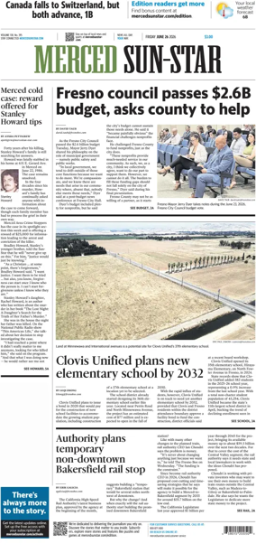 Cover of Merced Sun-Star