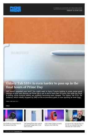 Cover of Phone Arena - Compiled Edition
