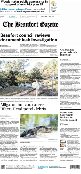Cover of The Beaufort Gazette