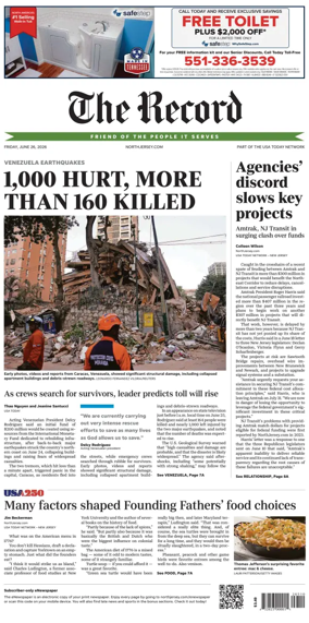 Cover of The Bergen Record