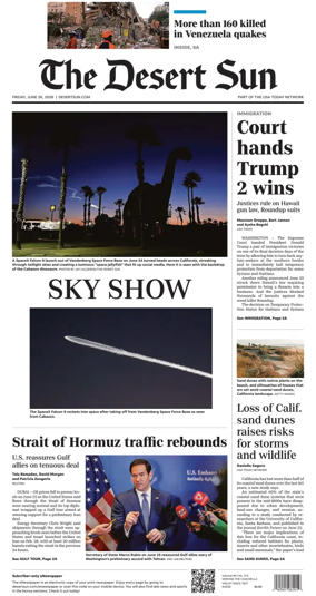 Cover of The Desert Sun