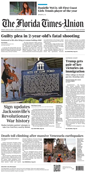 Cover of The Florida Times-Union