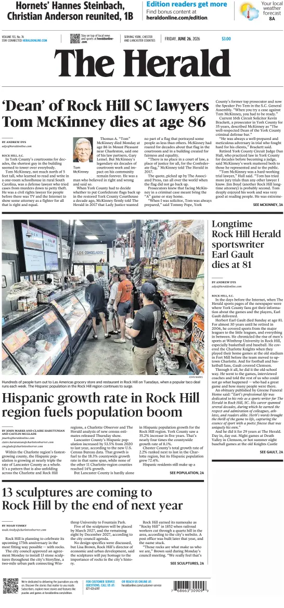 Cover of The Herald (Rock Hill)