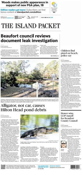 Cover of The Island Packet