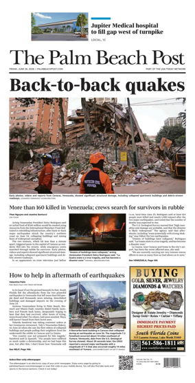 Cover of The Palm Beach Post
