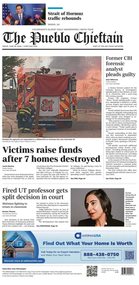 Cover of The Pueblo Chieftain