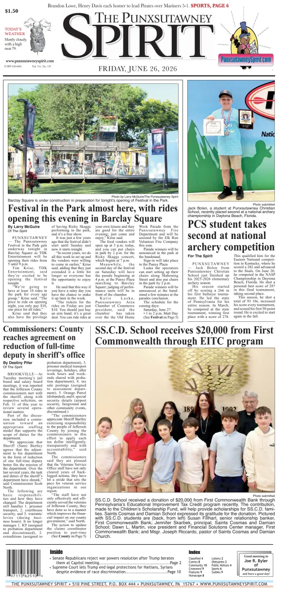 Cover of The Punxsutawney Spirit
