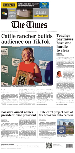 Cover of The Times (Shreveport)