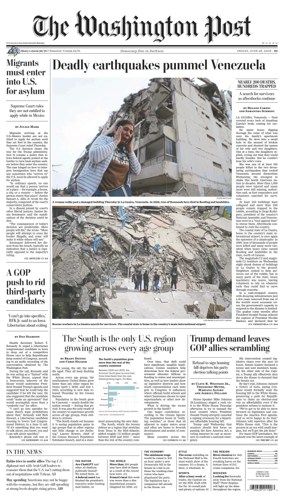 Cover of The Washington Post