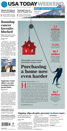Cover of USA TODAY US Edition