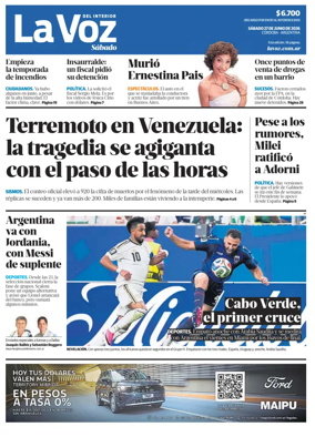 Cover of La Voz del Interior