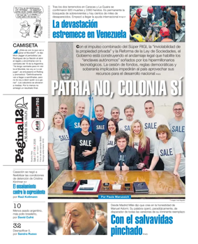 Cover of Pagina 12