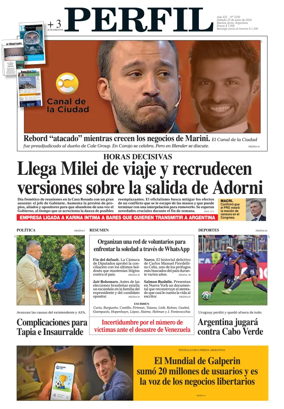 Cover of Perfil (Sabado)