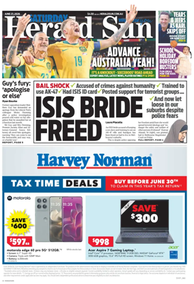 Cover of Herald Sun