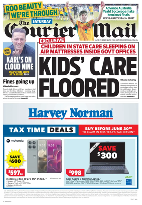 Cover of The Courier-Mail
