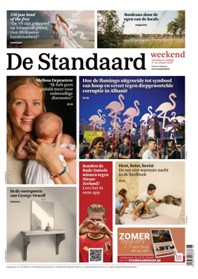 Cover of De Standaard