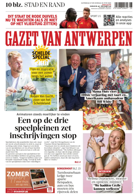 Cover of Gazet van Antwerpen Stad en Rand