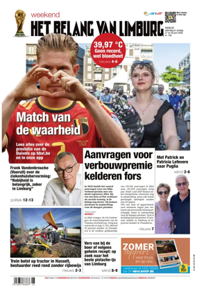 Cover of Het Belang van Limburg