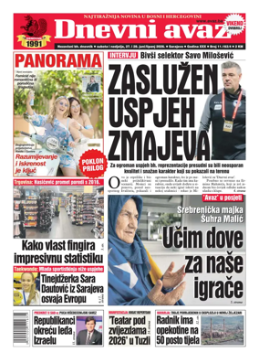 Cover of Dnevni avaz