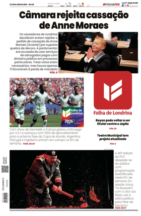 Cover of Folha de Londrina