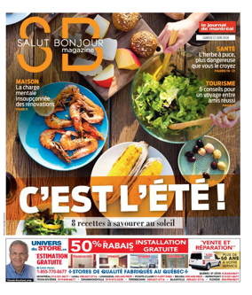 Cover of Le Journal de Montreal - Salut Bonjour Magazine